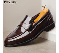 TEMU Mocasines de hombre de talla grande, elegantes, formales y casuales, ideales para y salidas 8661