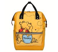 TEMU Mochila con estampado de Winnie the de Disney, bolso escolar de anime, mochila y de gran capacidad para viajes, bolso de para juegos de simulación