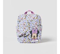 TEMU Mochila Convertible de Minnie Mouse - , Correas Ajustables, Cierre de Cremallera, Estampado Animal en Nylon /Negro - Ideal para el Trabajo Diario, Vacaciones, Playa y Regalos