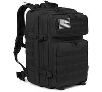 TEMU Mochila de excursionismo para hombre de 45L, ideal para 3 días al , para senderismo, camping y escalada. un Molle deportivo y un diseño de estadounidense.