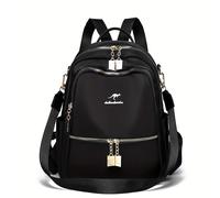 TEMU Mochila de nailon para viajar Mujeres Casual Juventud Mujeres Mochila escolar para mujeres Bolsa de para mujeres de gran capacidad