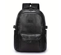 TEMU Mochila de Negocios para Hombre 1pc, Mochila Casual de Cuero Sintético para el Uso Diario, Estilo Deportivo y al , Mochila y de Moda 501bd37