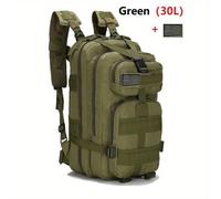 TEMU Mochila de nylon de 30L/50L 1000D - Estilo casual, lavable a , ideal para exteriores, deportes, camping, senderismo, trekking y pesca, mochila casual | Mochila de estilo casual | Mochila duradera