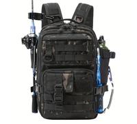 TEMU Mochila de Pesca con Soporte para Caña - Mochila de Pesca con Porta Cañas - de Regalos de Pesca con para Hombres y Mujeres