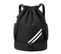 TEMU Mochila Deportiva para Fútbol, Baloncesto y Almacenamiento con Separación y Húmeda para Yoga, Gimnasio, Natación y Deportes al