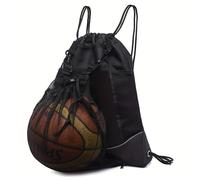 TEMU Mochila Deportiva Versátil con Cordón - Bolsa de Malla de Nylon Duradera para Almacenamiento de Baloncesto, Fútbol, Fútbol y Voleibol - Ideal para Actividades al Aire Libre, Gimnasio, Yoga