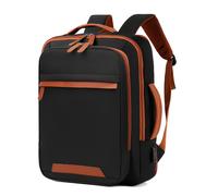 TEMU Mochila Expandible para Laptop, , para Viajes Diarios, Bandolera, con Separación y Húmeda, Mochila Casual de Nylon con para Trolley, Ideal para Ir al Trabajo, Viajar y Más