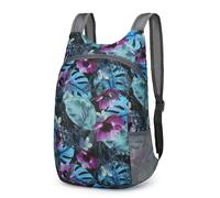 TEMU Mochila y Ultra Delgada con Diseños Florales para Deportes al , Bolso de Almacenamiento Multifuncional y Plegable, Mochila Pequeña y Versátil