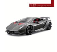 TEMU Modelos de Diecast Bburago 1:24 para Lamborghini & LP 670-4 SV - Aleación de Zinc Duradera, Juguetes de Coches Coleccionables a Energía Eólica