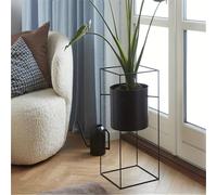 TEMU Modern Simple Metal Flower Rack, Forma Cuadrada, Piso de pie, para Salón, , Soporte de de Pothos Succulent, Interior