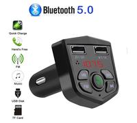TEMU Modulador de transmisor FM con Bluetooth / MP3 / / cargador USB para coche 3.1A