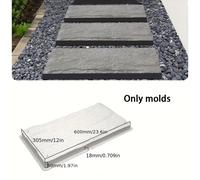 TEMU Molde de 1 pieza para de cemento de jardín - Molde para piedra de de , adecuado para patio, patio pequeño, o pasillo , molde para de piso de cemento DIY