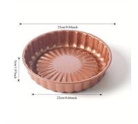 TEMU Molde de acero al carbono con forma de flor - un diseño de único - de acero al carbono con revestimiento antiadherente, para hacer pasteles para Halloween, Navidad, fiestas de