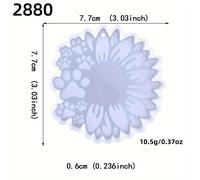 TEMU Molde De Colgante De Con De De Manualidades Con Y Fundir Epoxy