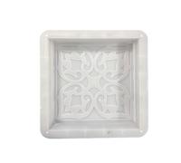 TEMU Molde de Ladrillo de Preensamblado DIY - Plantilla de Plástico para Jardines y Aceras, Molde de Cemento