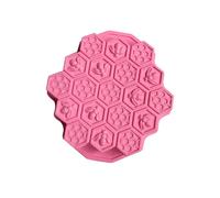TEMU Molde de panal, para bloques de galletas DIY, bloques de miel, jabón, bizcochos y otras aplicaciones multiusos. Resistente a altas temperaturas, fácil de desmoldar y deformar