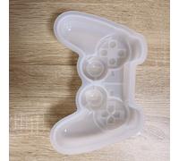 TEMU Molde de Silicona para Controlador de Juegos de Resina Epoxi - Fundición Transparente, Diseño Único de Mango de Consola de Juegos