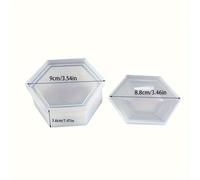 TEMU Molde de Silicona para de Almacenamiento de Resina - Kit de Fabricación de Joyería DIY, Herramienta de Fundición de Epoxi UV de DTOHO, de Almacenamiento, de Joyería