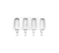 TEMU Molde de Silicona para Helados y Paletas de Fácil - 3/4/8 Cavidades, Reutilizable para Dulces Caseros y Delicias Congeladas DIY
