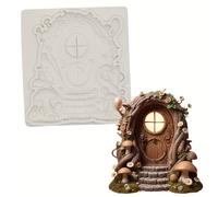 TEMU Molde de Silicona para Puerta - Diseño Detallado de con Hongos y Enredaderas, Ideal para Hornear y Decorar | Accesorios para Repostería Navideña | Molde de Resina Complejo