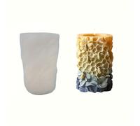 TEMU Molde de silicona para tarros de miel, para crear tus propias velas aromáticas, piedras de difusor o moldes de resina - una atractiva adición a la decoración de para el hogar - Pieza única