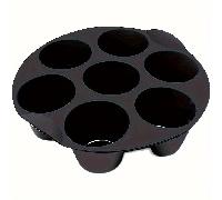 TEMU Molde de Silicona Versátil para Freidora de Aire - Plegable, Antiadherente para Pasteles, Cupcakes, Muffins y Bocadillos de - Accesorio de Cocina