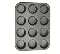 TEMU Molde muffins - Vajilla antiadherente para brownies y cupcakes - Ideal para hornos de cocina - para amantes de la repostería - Regalo ideal para inauguración de casa