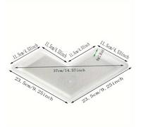 TEMU Molde para Ladrillo de Pavimentación de Cemento con de Arroz, Molde de Hormigón para Piedra de Exterior, Herramientas de Artesanía de Plástico, Adecuado para Pasarelas y Azulejos de Piso