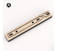 TEMU Molde para llaveros, manualidades para llaveros, plantilla para cinturones, herramientas de cuero, molde para tallado de madera, molde de punzonado