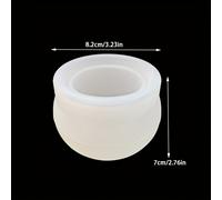 TEMU Moldes de Silicona para Resina: Macetas Circulares de Jardín, Moldes de Silicona para Epoxy, Moldes para Velas, Moldes Decorativos Hechos a para Jardín