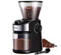 TEMU Molinillo de Café Eléctrico SHARDOR, 25 Ajustes de Molienda Precisos, Molinillo Automático de Granos de Café con Pantalla Digital y Temporizador para Espresso, Café de Goteo y Prensa Francesa,