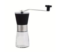 TEMU Molinillo de café manual portátil - 1 con muela de cerámica y molinillo manual de acero inoxidable para café exprés y espresso - alimentación con mango desmontable para