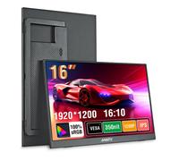 TEMU Monitor Portátil de 16 pulgadas | 350nit 1200P HDR 16:10 Luz Azul para /PS5/Switch/Teléfono Móvil/Computadora/Portátil, Resolución 1920x1200, Conectividad USB Tipo-C, Marca ANMITE