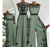 TEMU Mono Casual de Vacaciones para Mujer sin , Cuello , Estampado, Largo a la Cintura, Hombros Descubiertos, Estilo Negocios y Ocio, Ropa de para Damas, Trajes de Trabajo, Estilo Old Money, Vestidos