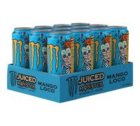 TEMU Monster Mango Loco lata 500 ml - Paquete de 12 unidades