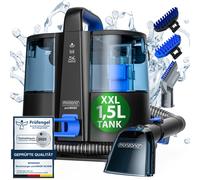 TEMU MONZANA® Aspirador SC4000 Cepillo Alfombras Tapicerías Aspiradora en Húmedo Vapor Muebles Sofas