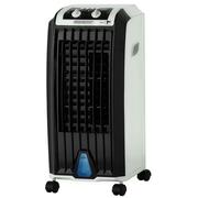 TEMU MONZANA® Enfriador de Aire 4 en 1 de 5L con Temporizador, Enfriador Móvil de 3 Velocidades, Ionizador, Humidificador, Ventilador de y Ventilador de Columna