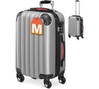 TEMU MONZANA® Maleta Rígida Negro Equipaje de Viaje 34L peso 2,25Kg con ruedas 360° trolley 2