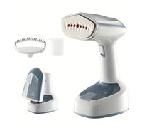 TEMU MOOSOO 1500W Vaporizador de Ropa y Plancha de | Diseño Portátil y Plegable, Calentamiento Rápido, para Viajes, Hogar, Prendas Delicadas, Fuente de Alimentación 220V-240V