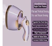 TEMU MOOSOO Plancha de Vapor Profesional 1000W y Vaporizador de Prendas - Calentamiento Rápido, Dual /Vapor, Uso Vertical/Horizontal, para Hogar y Viajes, Tecnología -Fugas