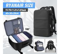 TEMU Moqueta de Viaje 40x20x25cm, Mochila para Cabina/Mochila de Avión/Adecuada para viajes cortos, fácil de colocar el asiento y en la cabina vuelos, mochila para portátil de 14 pulgadas