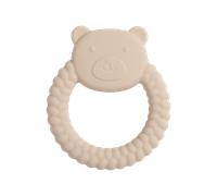 TEMU Mordedor de silicona para bebé con forma de oso | Juguetes de oso coloridos y , forma redonda, múltiples colores, accesorios para recién nacidos