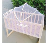 TEMU Mosquitero para Bebé Sin Montaje Requerido - para Cuna con Malla Antimosquitos, Portátil para Viajes y Dormir (Lavable a , Fácil Instalación)