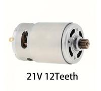 TEMU Motor CC RS550 para herramientas eléctricas como taladros y destornilladores, con 12 dientes y compatible con voltajes de 10.8V, 12V, 14.4V, 18V y 21V, con un de velocidad de 21500 a 29000 RPM