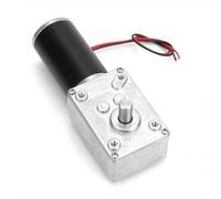 TEMU Motor de helicoidal 12V 7RPM de torque 70Kg.Cm, motor de eje D autoblocante de 8mm, puerta de mesa