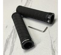 TEMU MOTSUV Manubrios de Bicicleta con Empuñaduras de Aleación de Aluminio con Bloqueo - Goma Antideslizante Adecuada para Bicicletas de Montaña, Bicicletas Plegables, Scooters