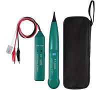 TEMU MS6812 Rastreador de Cables Probador Profesional Detector de Línea LAN Recibir UTP STP Localizador de Teléfono Tono de Diagnóstico