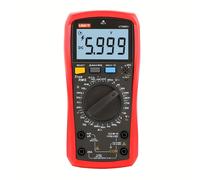 TEMU Multímetro Digital UNI-T UT890C 6000 Cuentas Voltímetro , Medidor de y Amperios y Probador de para Tensión de Diodos con Prueba de Batería Automotriz (Anti-Quemado con Dobles Fusibles)