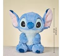 TEMU Muñeca de peluche de Stitch de Disney, animal de lana azul, figura de juguete de peluche, para decorar habitaciones, coches, sofás, ideal para de San Valentín, Navidad y , accesorios de regalo.