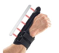 TEMU Muñequera semirrígida ( manos). 1 férula de aluminio removible para inmovilizar cualquier dedo. Órtesis de dedo (esguinces o fracturas). Muñequera metacarpiano y